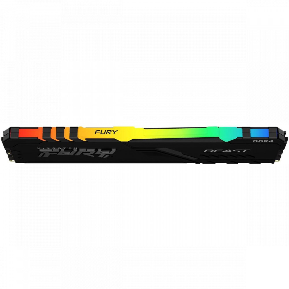 ОЗУ Kingston Fury Beast RGB KF432C16BB2AK2/64 DIMM, DDR4, 64 Гб (2 х 32 Гб), 3200 МГц - миниатюра 8