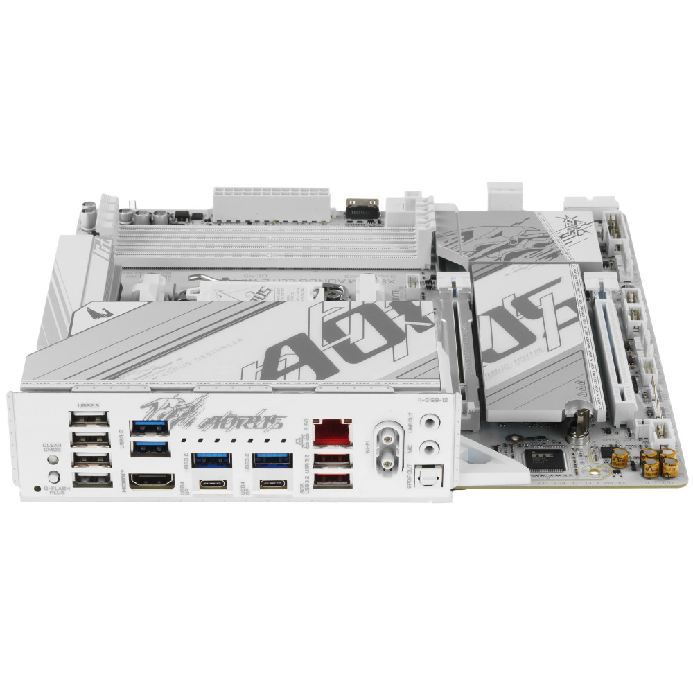 Материнская плата Gigabyte X870M AORUS ELITE WIFI7 ICE Micro-ATX, AMD AM5 - миниатюра 5