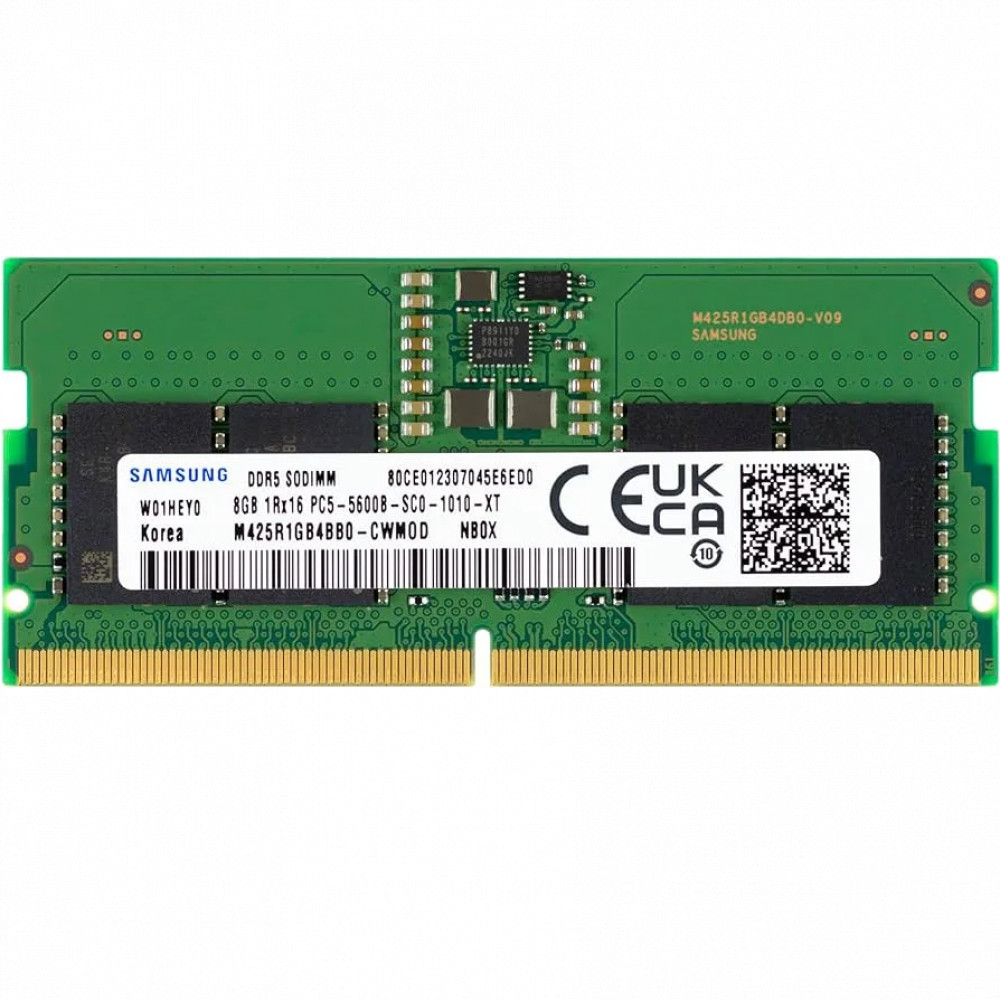 ОЗУ Samsung M425R1GB4PB0-CWM SO-DIMM, DDR5, 8 Гб, 5600 МГц - миниатюра 2