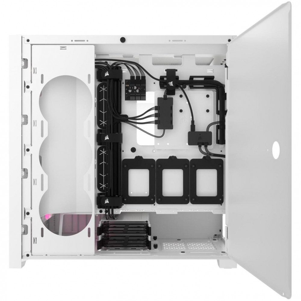 Корпус Corsair iCUE 5000D RGB Airflow White CC-9011243-WW Mid-Tower - миниатюра 13