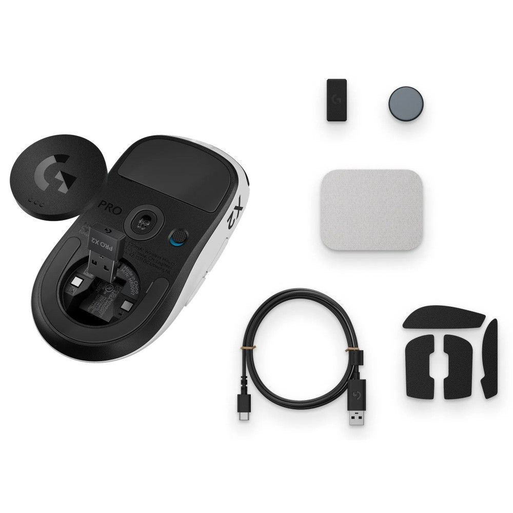 Мышь Logitech PRO X2 Superstrike - Lunar Eclipse 910-007776 Игровые, Беспроводная - миниатюра 8