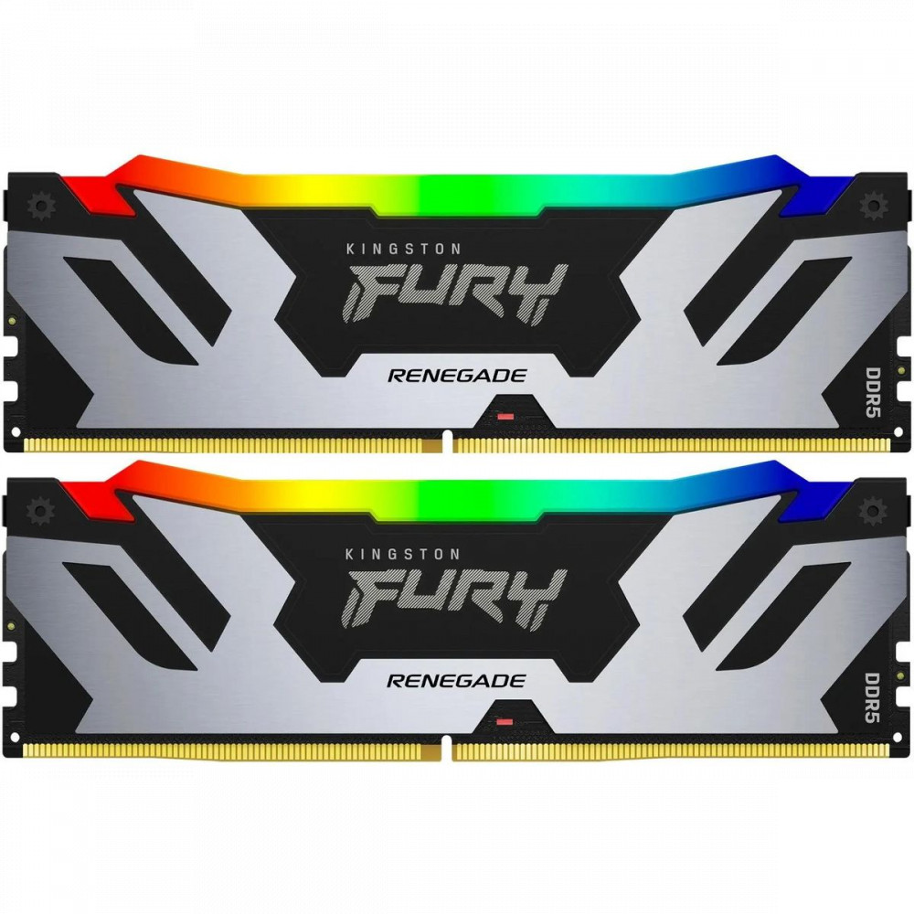 ОЗУ Kingston FURY Renegade RGB KF560C32RSAK2-96 DIMM, DDR5, 96 Гб (2 x 48 Гб), 6000 МГц - миниатюра 5