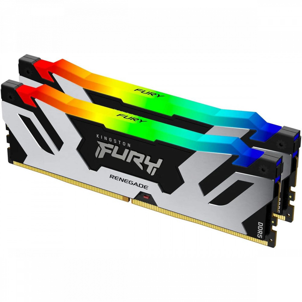 ОЗУ Kingston FURY Renegade RGB KF560C32RSAK2-96 DIMM, DDR5, 96 Гб (2 x 48 Гб), 6000 МГц - миниатюра 6
