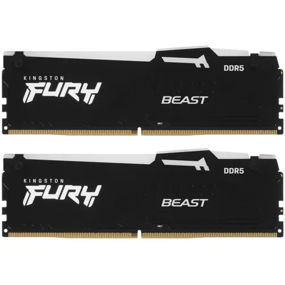ОЗУ Kingston Fury Beast RGB KF556C36BBEAK2-16 DIMM, DDR5, 16 Гб (2 х 8 Гб), 5600 МГц - миниатюра 4