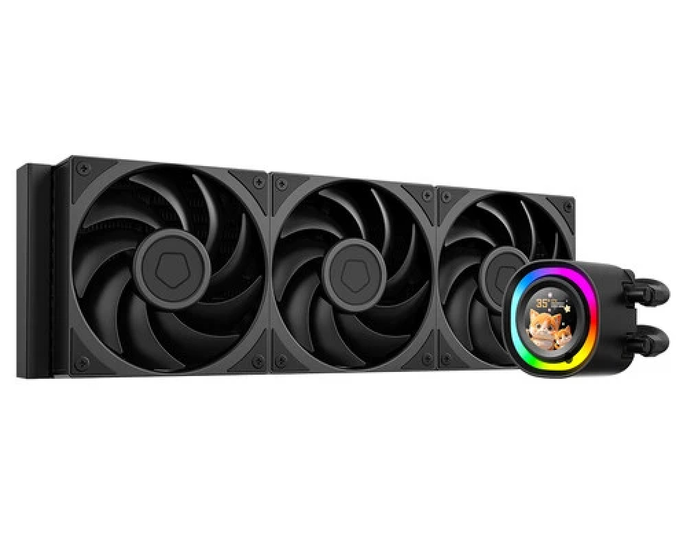 Система охлаждения ID-Cooling FX360 LCD FX360 LCD BLACK Для процессора - миниатюра 3