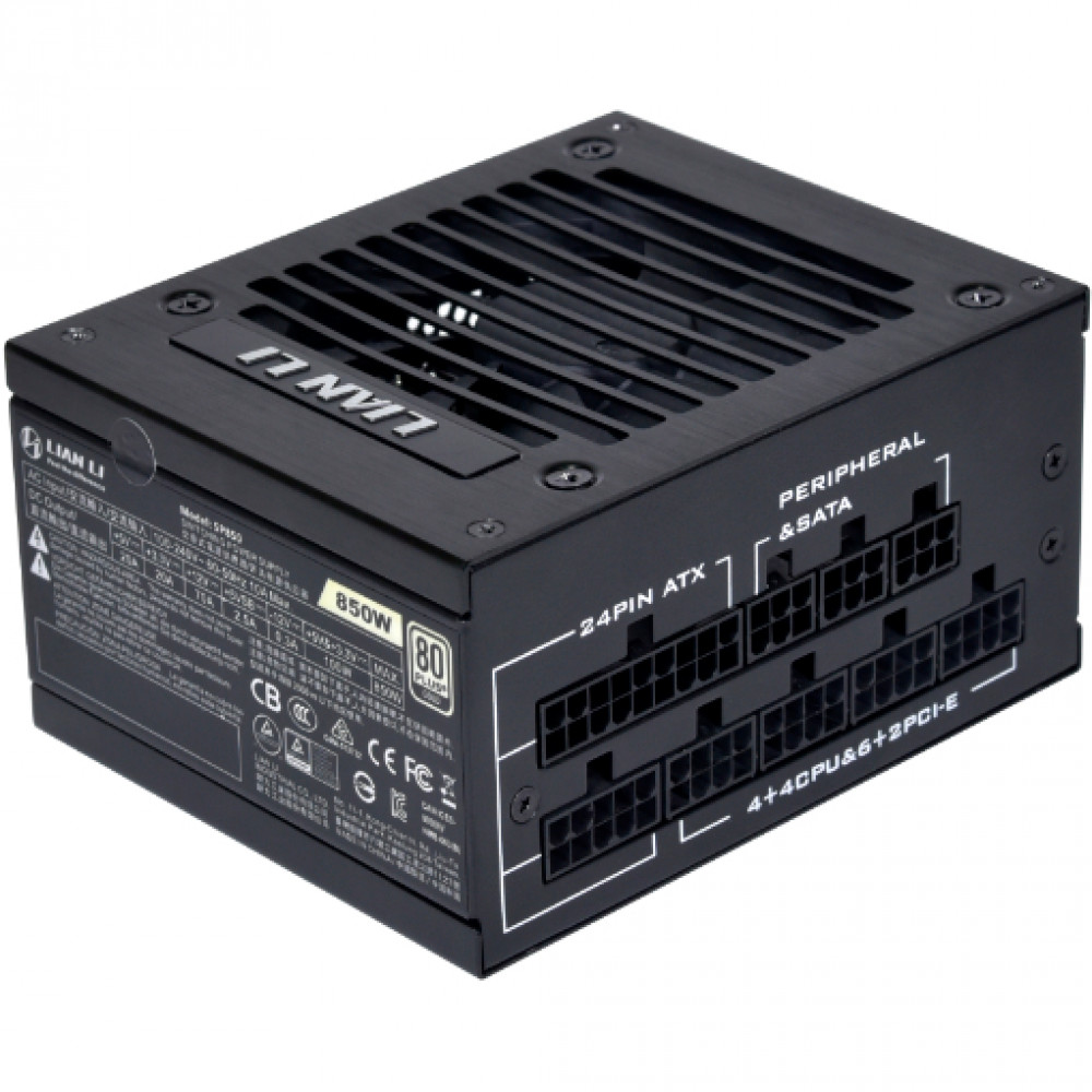 Блок питания Lian Li SP850 Black G89.SP850B.00EU 850 Вт - миниатюра 6