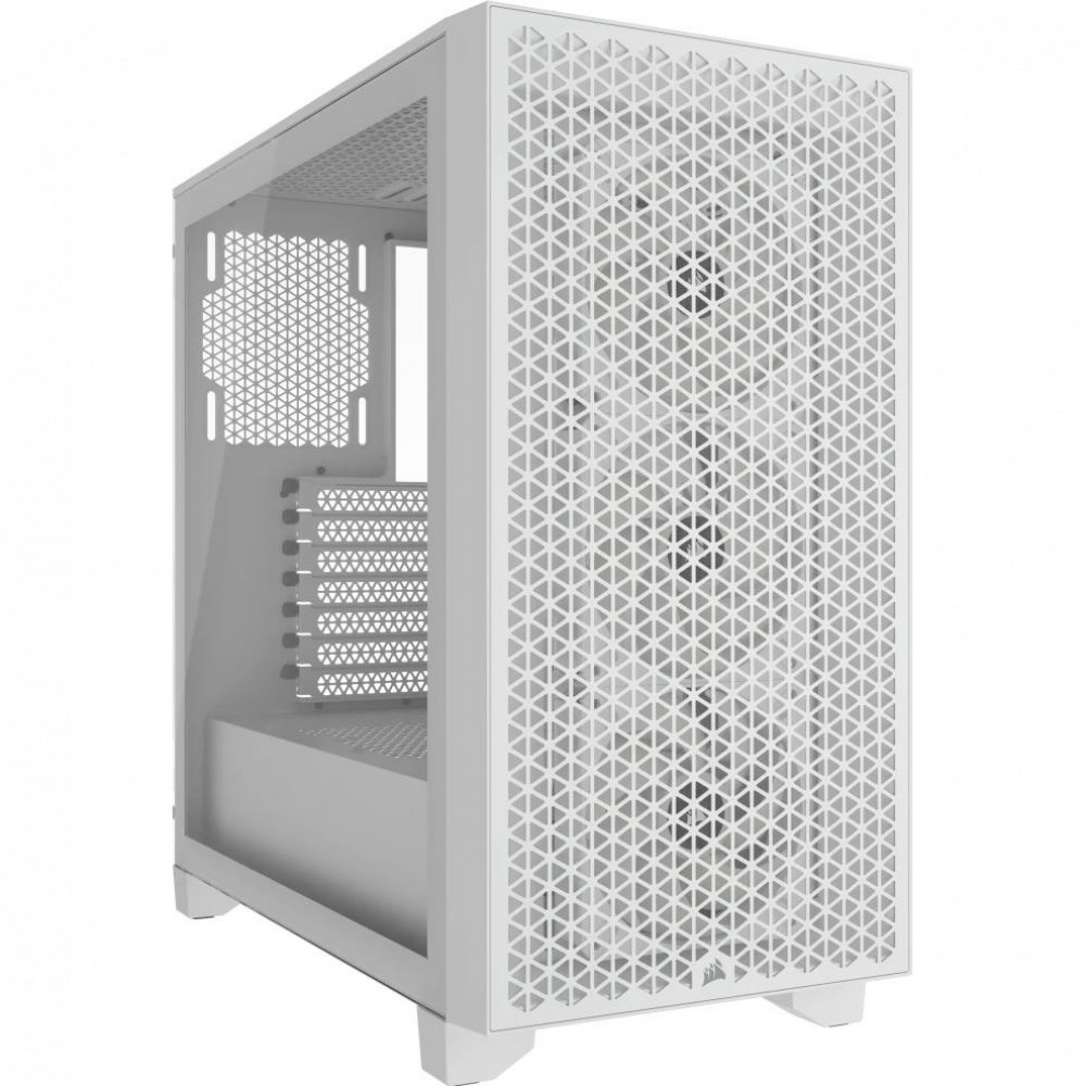 Корпус Corsair 3000D RGB Airflow White CC-9011256-WW Mid-Tower - миниатюра 13