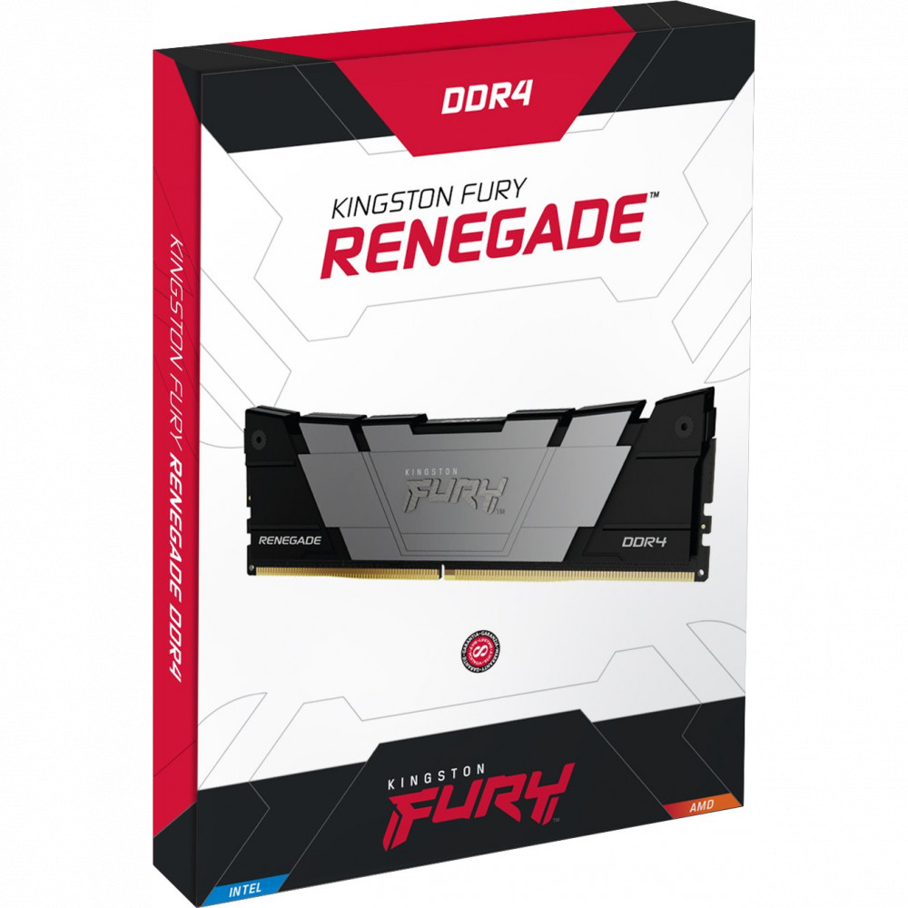 ОЗУ Kingston Fury Renegade KF432C16RB2K2/16 DIMM, DDR4, 16 Гб (2 х 8 Гб), 3200 МГц - миниатюра 8