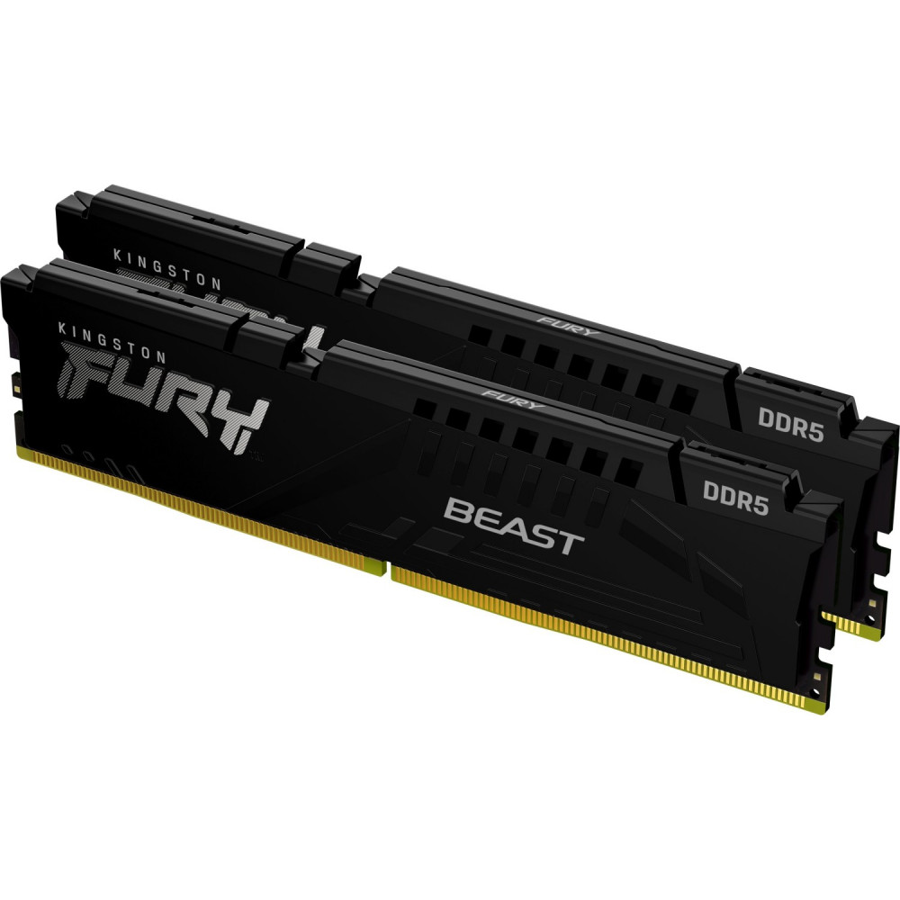 ОЗУ Kingston FURY Beast KF556C36BBEK2-16 DIMM, DDR5, 16 Гб (2 х 8 Гб), 5600 МГц - миниатюра 7