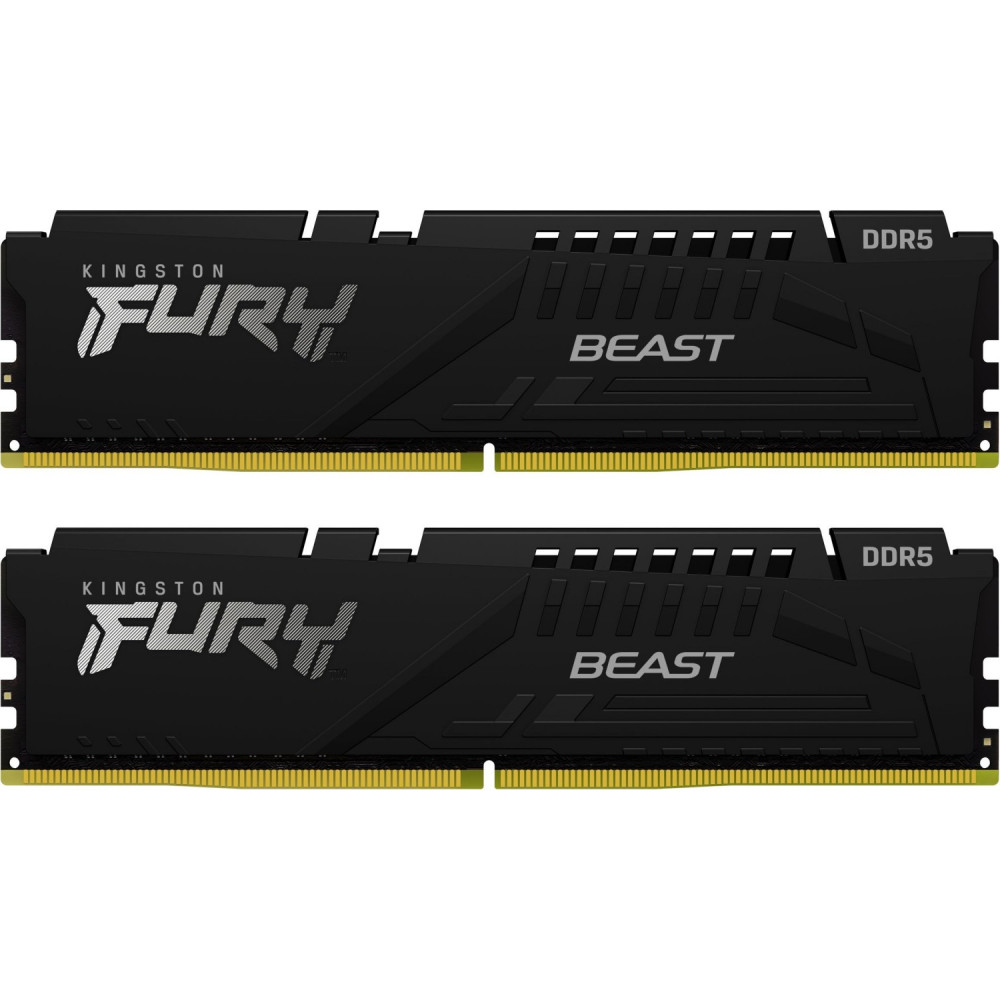 ОЗУ Kingston FURY Beast KF556C36BBEK2-16 DIMM, DDR5, 16 Гб (2 х 8 Гб), 5600 МГц - миниатюра 6