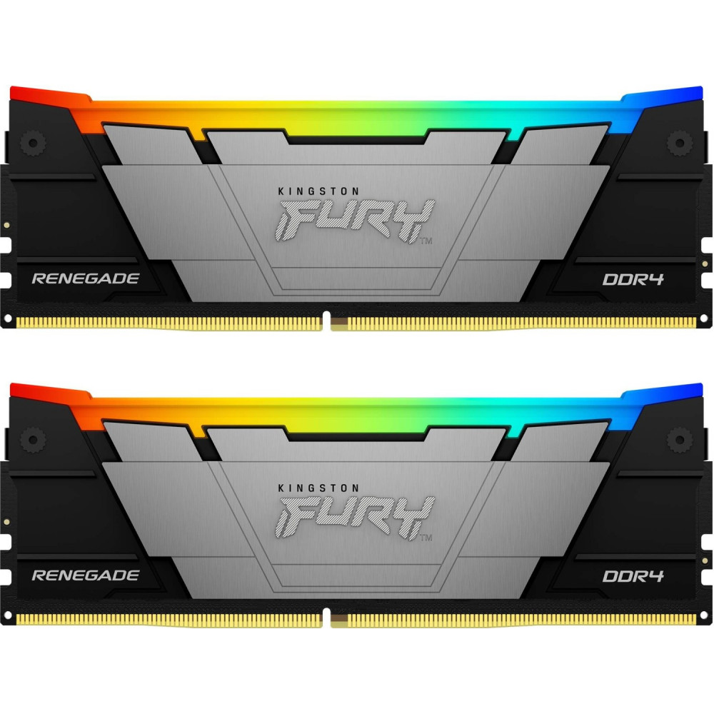ОЗУ Kingston Fury RGB KF432C16RB12AK2/32 DIMM, DDR4, 32 Гб (2 х 16 Гб), 3200 МГц - миниатюра 6