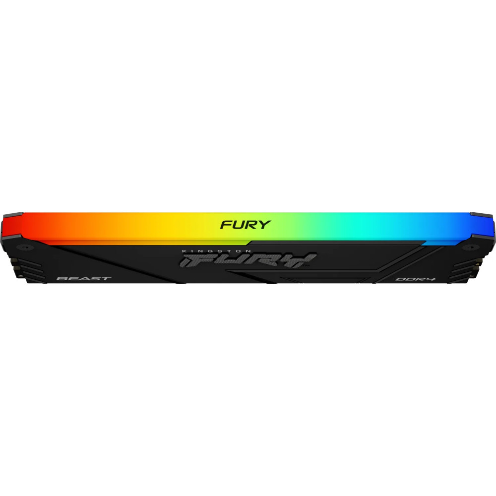 ОЗУ Kingston Fury Beast RGB KF436C18BB2AK2/64 DIMM, DDR4, 64 Гб (2 х 32 Гб), 3600 МГц - миниатюра 14