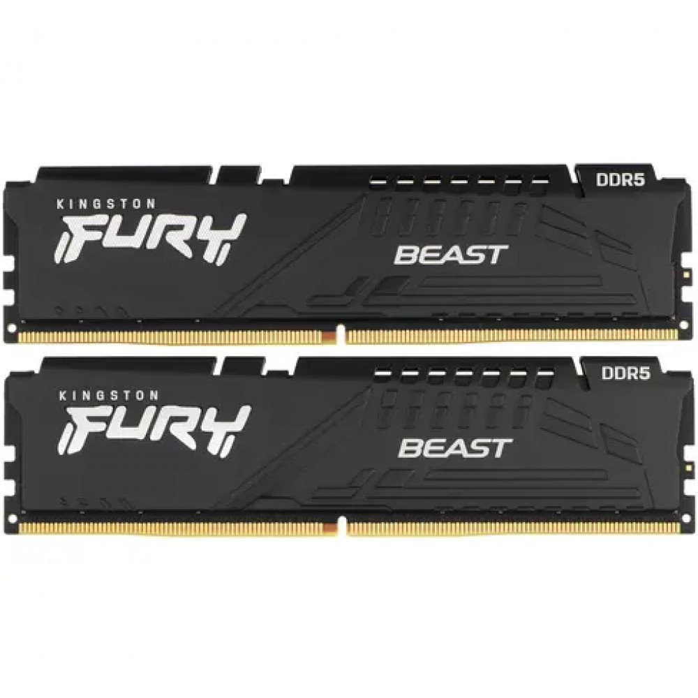 ОЗУ Kingston Fury Beast KF560C36BBEK2-64 DIMM, DDR5, 64 Гб (2 х 32 Гб), 6000 МГц - миниатюра 4