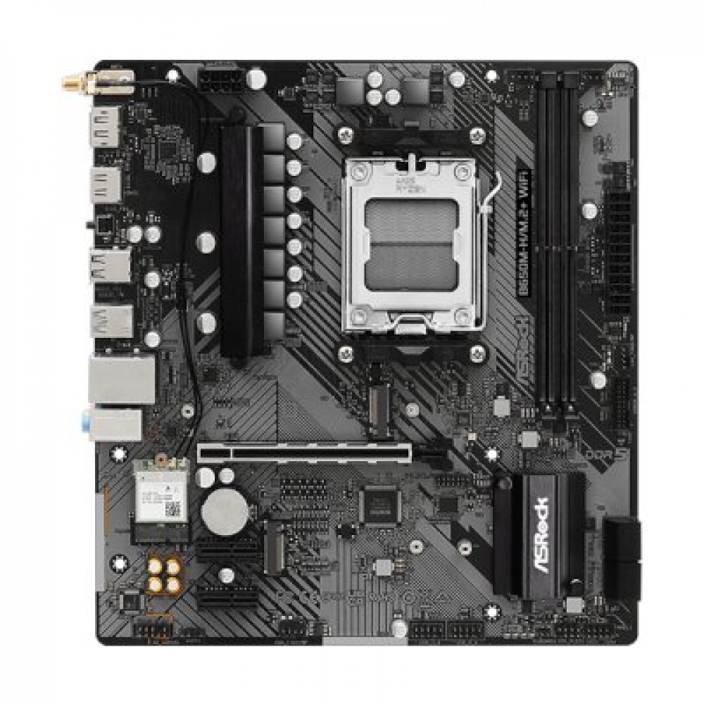 Материнская плата ASRock B650M-H/M.2+ WIFI Micro-ATX, AMD AM5 - миниатюра 4