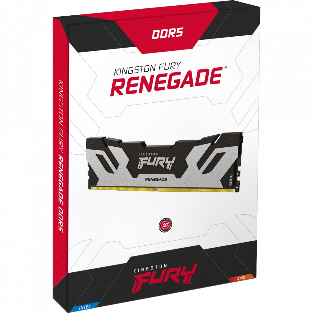 ОЗУ Kingston Fury Renegade Silver KF560C32RS-48 DIMM, DDR5, 48 Гб, 6000 МГц - миниатюра 14