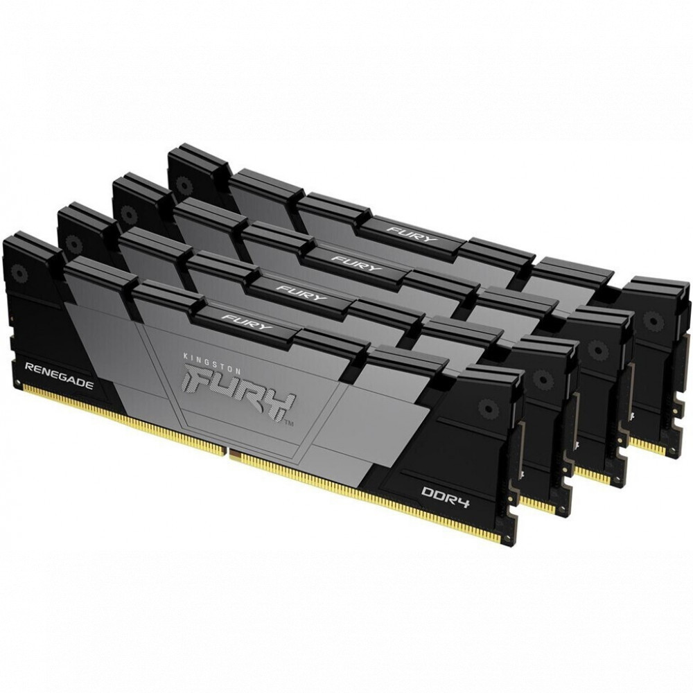 ОЗУ Kingston FURY Renegade Black KF436C16RB12K4/64 DIMM, DDR4, 64 Гб (4 х 16 Гб), 3600 МГц - миниатюра 3