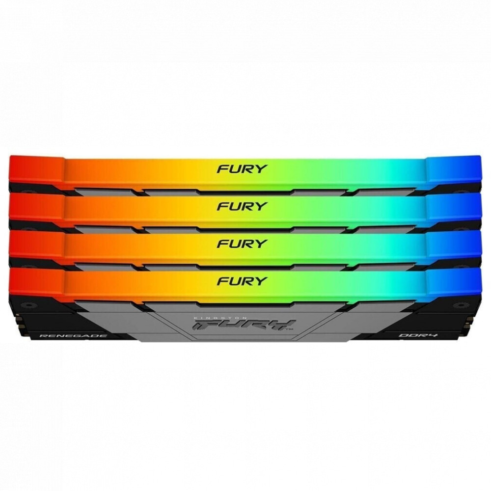 ОЗУ Kingston FURY Renegade RGB KF436C18RB2AK4/128 DIMM, DDR4, 128 Гб (4 х 32 Гб), 3600 МГц - миниатюра 4