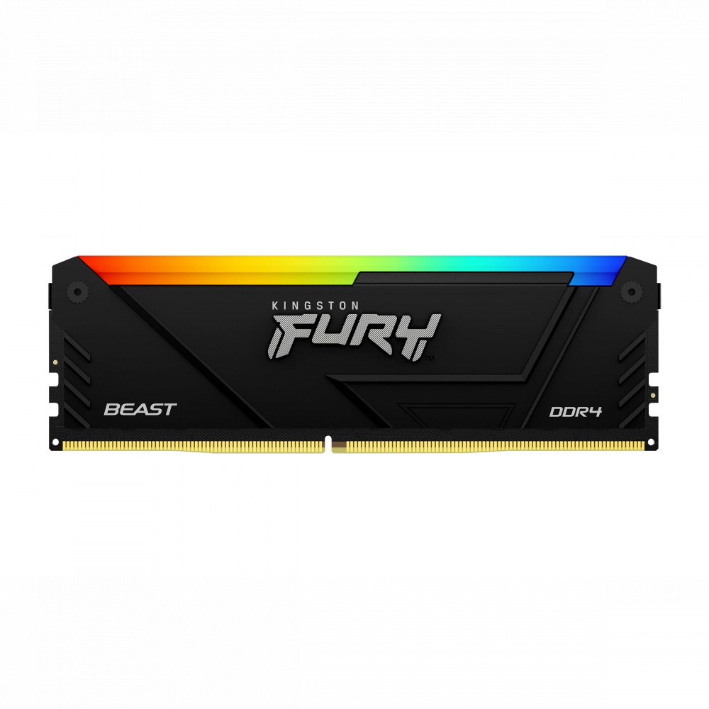ОЗУ Kingston FURY Beast RGB KF432C16BB2A/32 DIMM, DDR4, 32 Гб, 3200 МГц - миниатюра 4