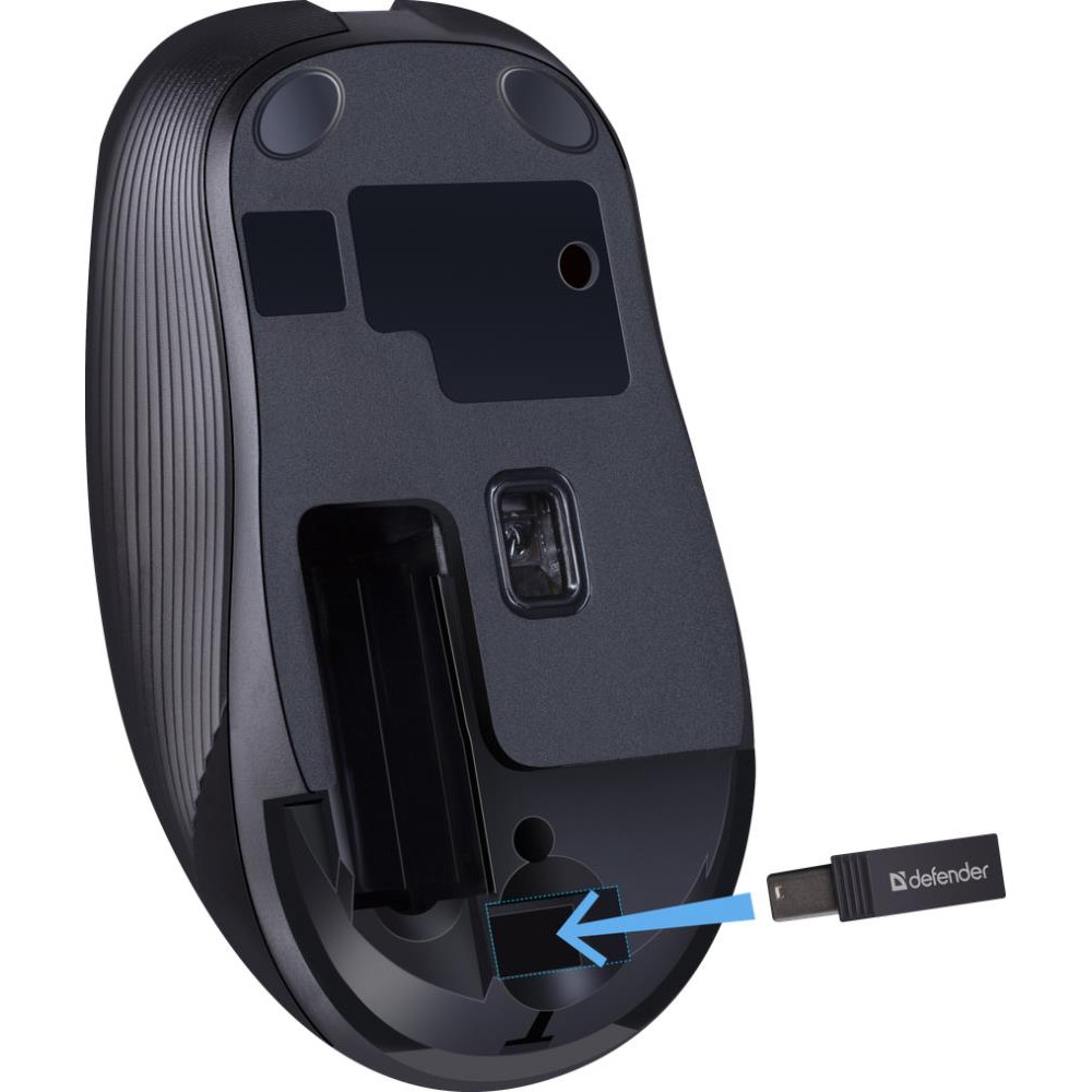 Мышь Defender GASSA MM-105 52103 Бюджетные, Проводная - миниатюра 6