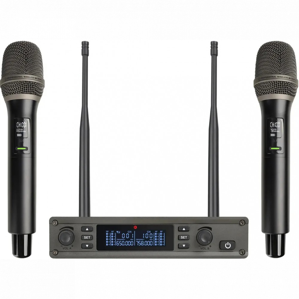 Микрофон Axelvox Радиосистема DX800HT - миниатюра 4