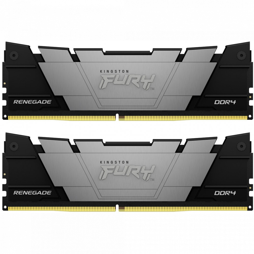 ОЗУ Kingston Fury Renegade Black KF432C16RB2K2/64 DIMM, DDR4, 64 Гб (2 х 32 Гб), 3200 МГц - миниатюра 5