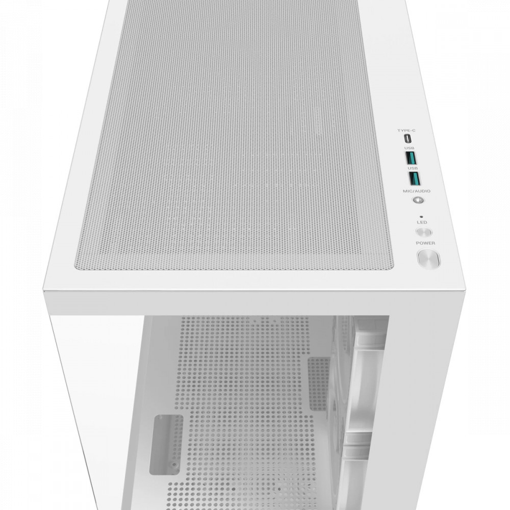 Корпус Deepcool CG380 3F White R-CG380-WHAGM3-G Mini-Tower - миниатюра 9