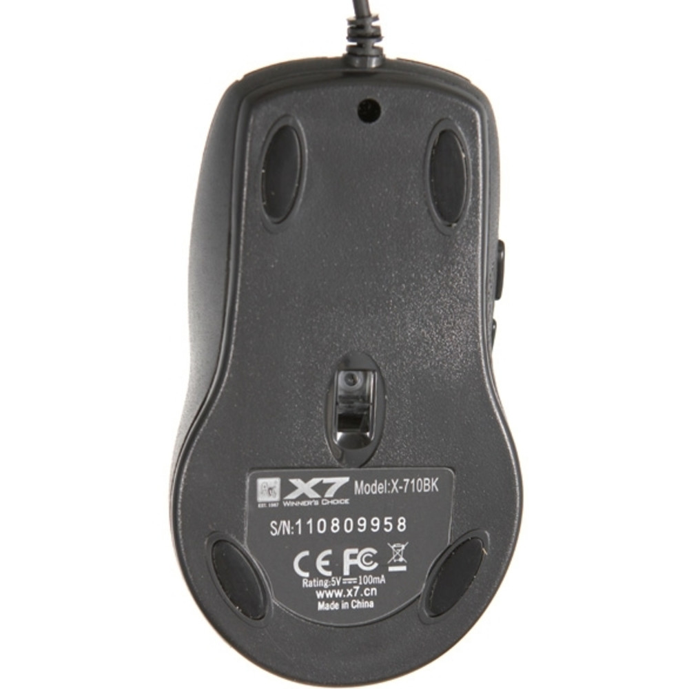 Мышь A4Tech X-710BK USB Игровые, Проводная - миниатюра 8