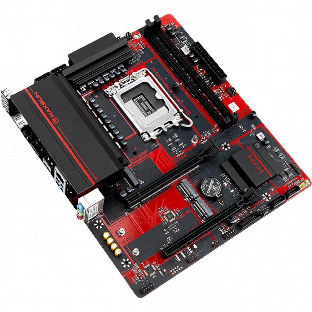 Материнская плата Maxsun MS-B760M I-CAFE D4 Micro-ATX, LGA 1700 - миниатюра 8