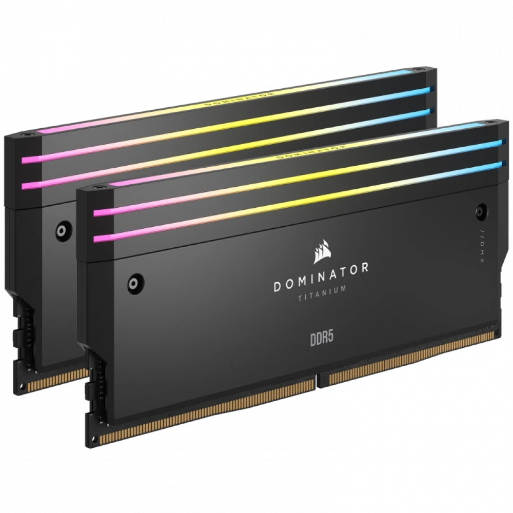 ОЗУ Corsair Dominator Titanium RGB CMP32GX5M2X7200C34 DIMM, DDR5, 32 Гб (2 х 16 Гб), 7200 МГц - миниатюра 7