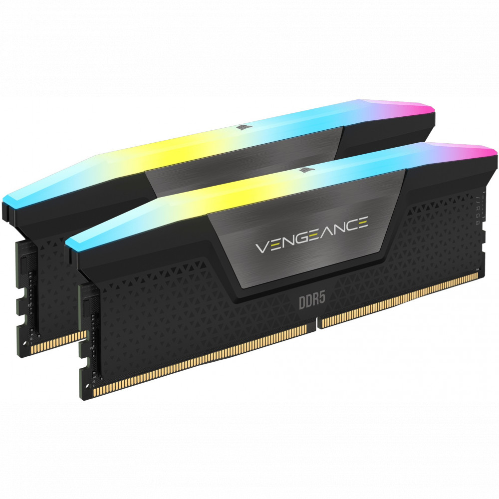 ОЗУ Corsair Vengeance RGB CMH32GX5M2X7200C34 DIMM, DDR5, 32 Гб (2 х 16 Гб), 7200 МГц - миниатюра 5