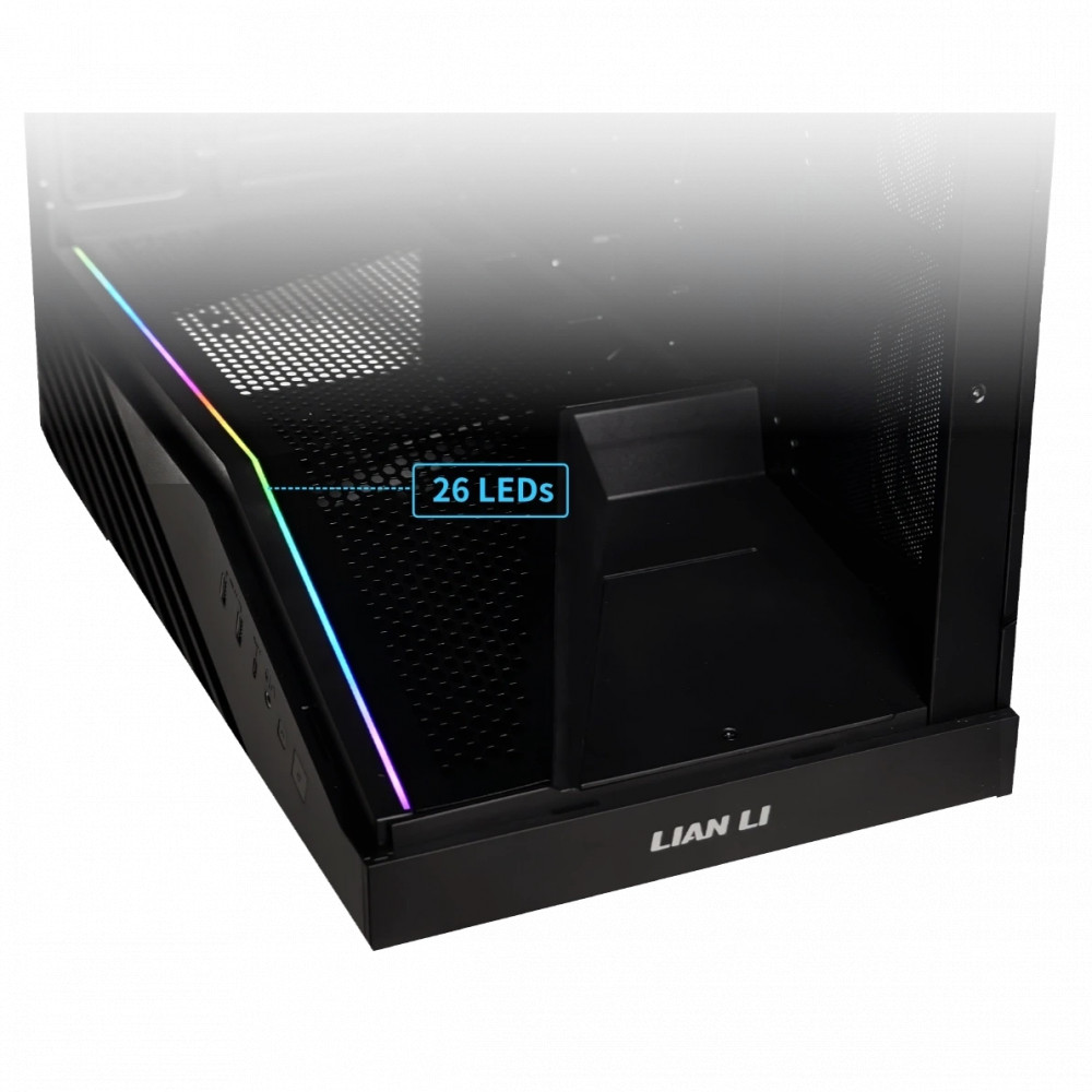 Корпус Lian Li V100 Black G99.V100X.01 Mid-Tower - миниатюра 8