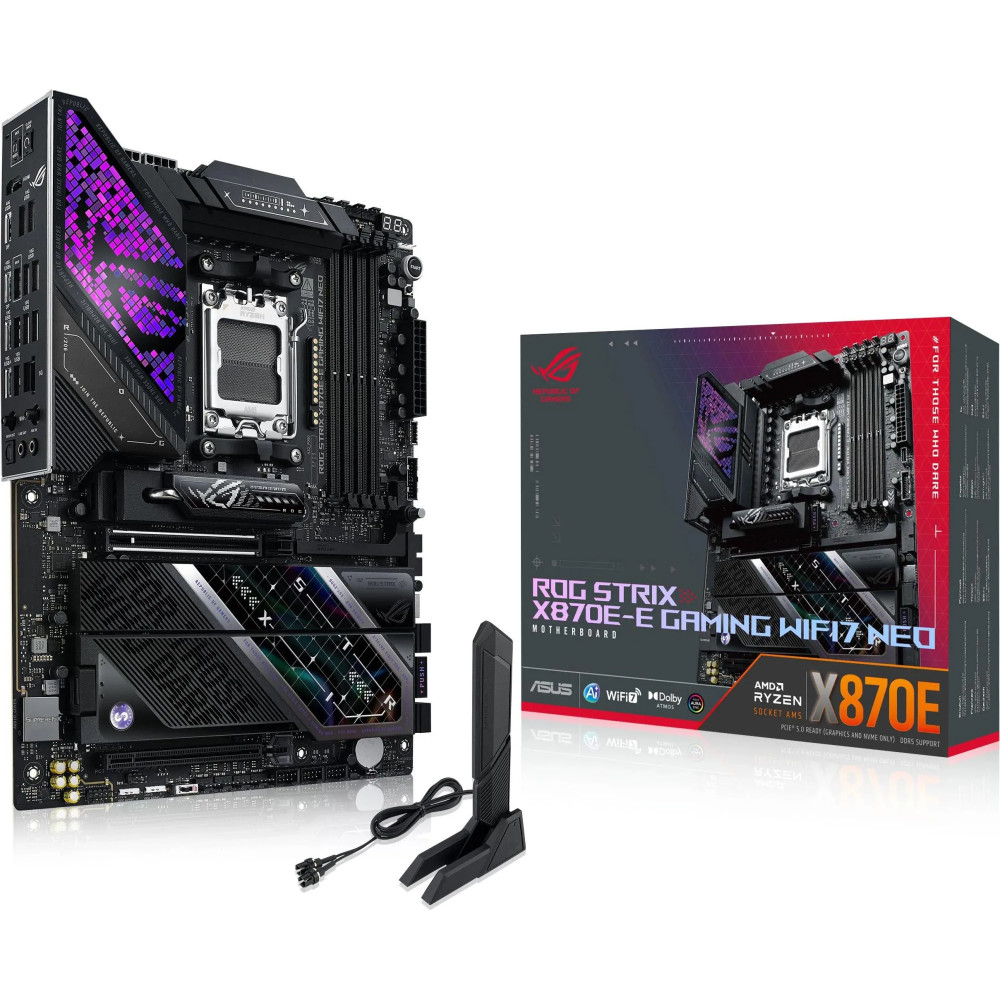 Материнская плата Asus ROG STRIX X870E-E GAMING NEO ATX, AMD AM5 - миниатюра 8
