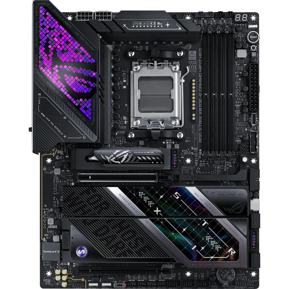 Материнская плата Asus ROG STRIX X870E-E GAMING NEO ATX, AMD AM5 - миниатюра 6