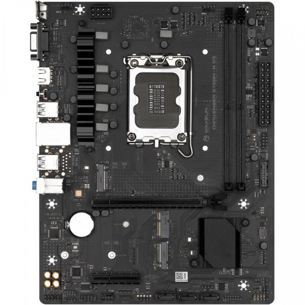 Материнская плата Maxsun MS-Challenger B760M-N D5 V2 Micro-ATX, LGA 1700 - миниатюра 6