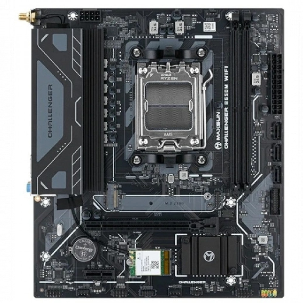 Материнская плата Maxsun MS-Challenger B650M WIFI V2 Micro-ATX, AMD AM5 - миниатюра 5