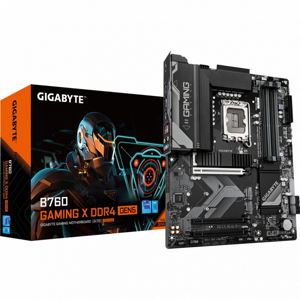 Материнская плата Gigabyte B760 Gaming X D4 Gen5 ATX, LGA 1700 - миниатюра 8