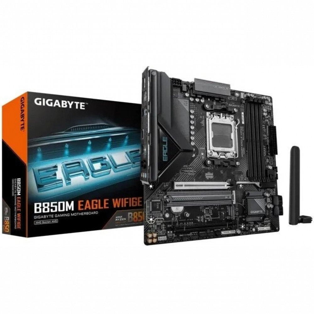 Материнская плата Gigabyte B850M Eagle WIFI6E rev. 1.1 Micro-ATX, AMD AM5 - миниатюра 8