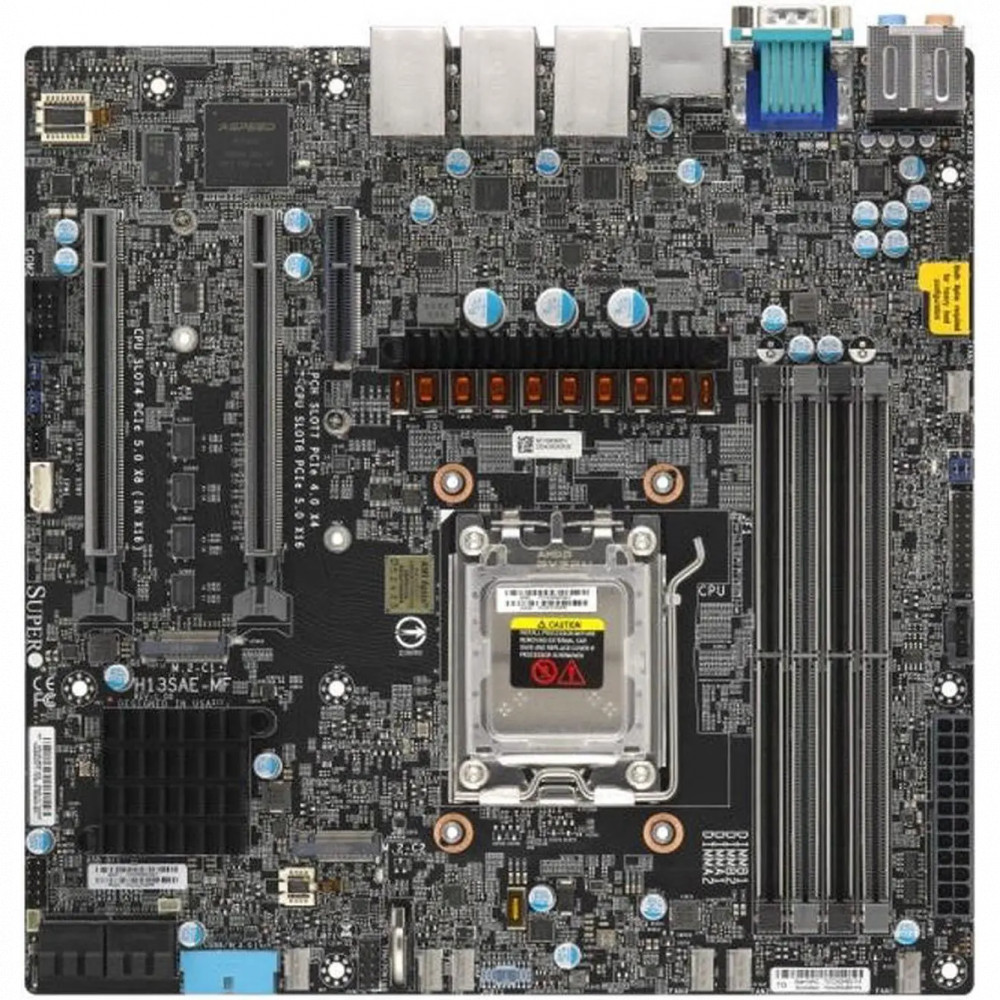 Материнская плата Supermicro MBD-H13SAE-MF-O Micro-ATX - миниатюра 2
