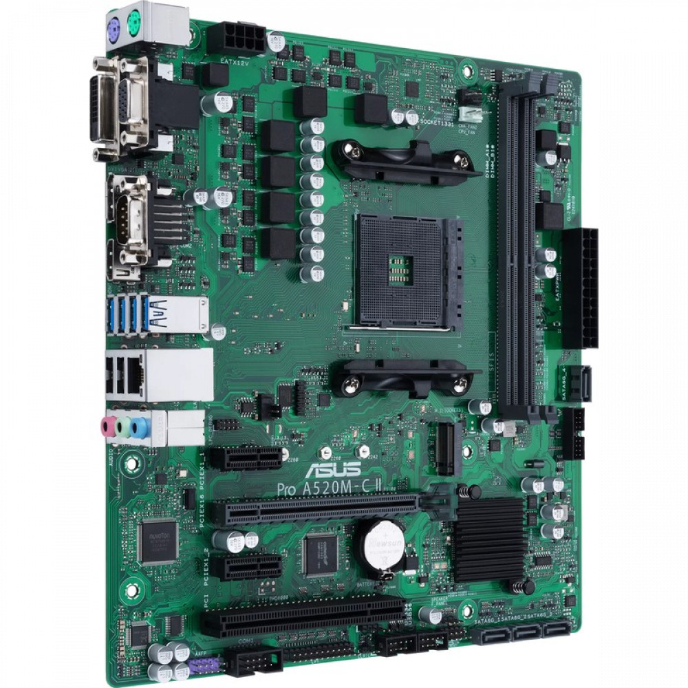 Материнская плата Asus PRO A520M-C II/CSM 90MB18F0-M0EAYC ATX, AMD AM4 - миниатюра 4