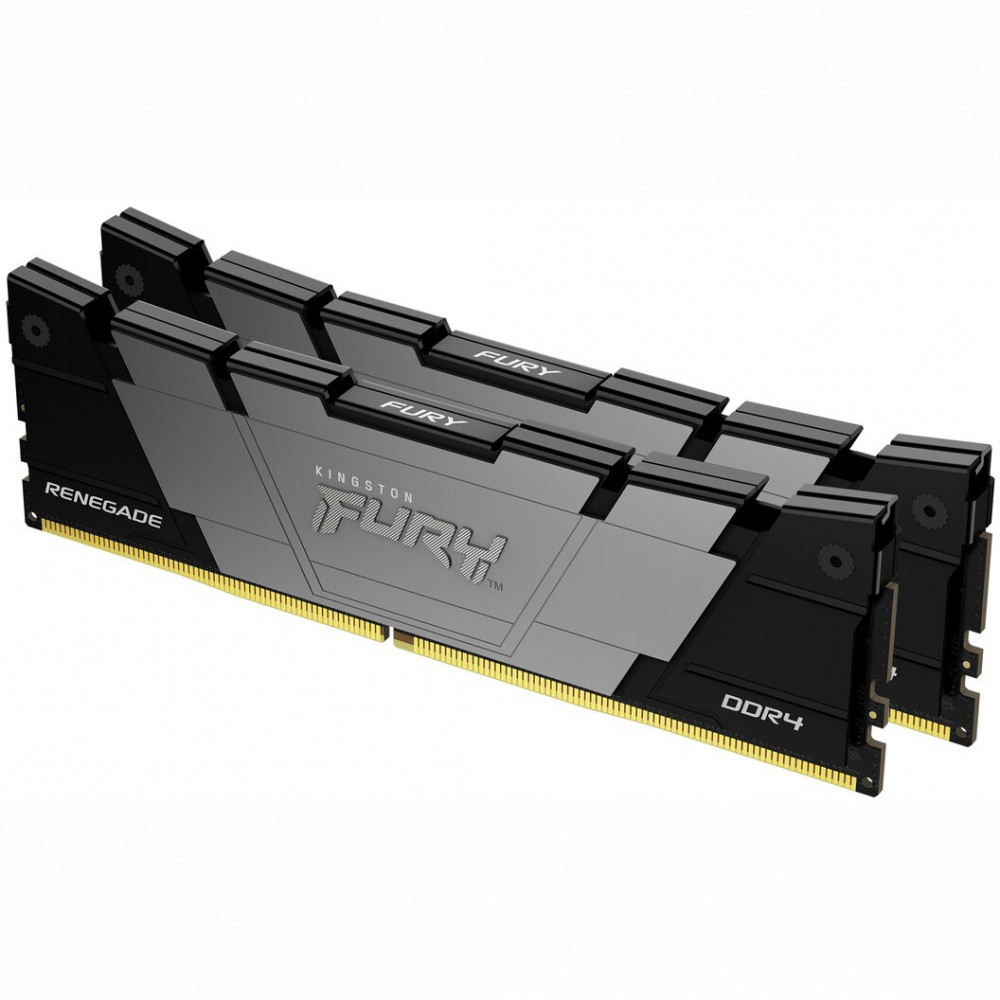 ОЗУ Kingston FURY Renegade Black KF448C19RB2K2/16 DIMM, DDR4, 16 Гб (2 х 8 Гб), 4800 МГц - миниатюра 2