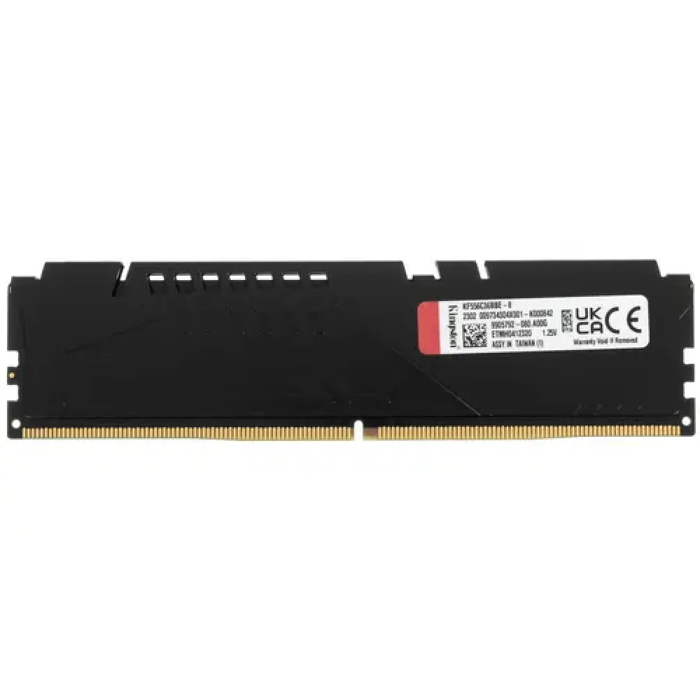 ОЗУ Kingston Fury Beast Black KF556C36BBE-8 DIMM, DDR5, 8 Гб, 5600 МГц - миниатюра 5