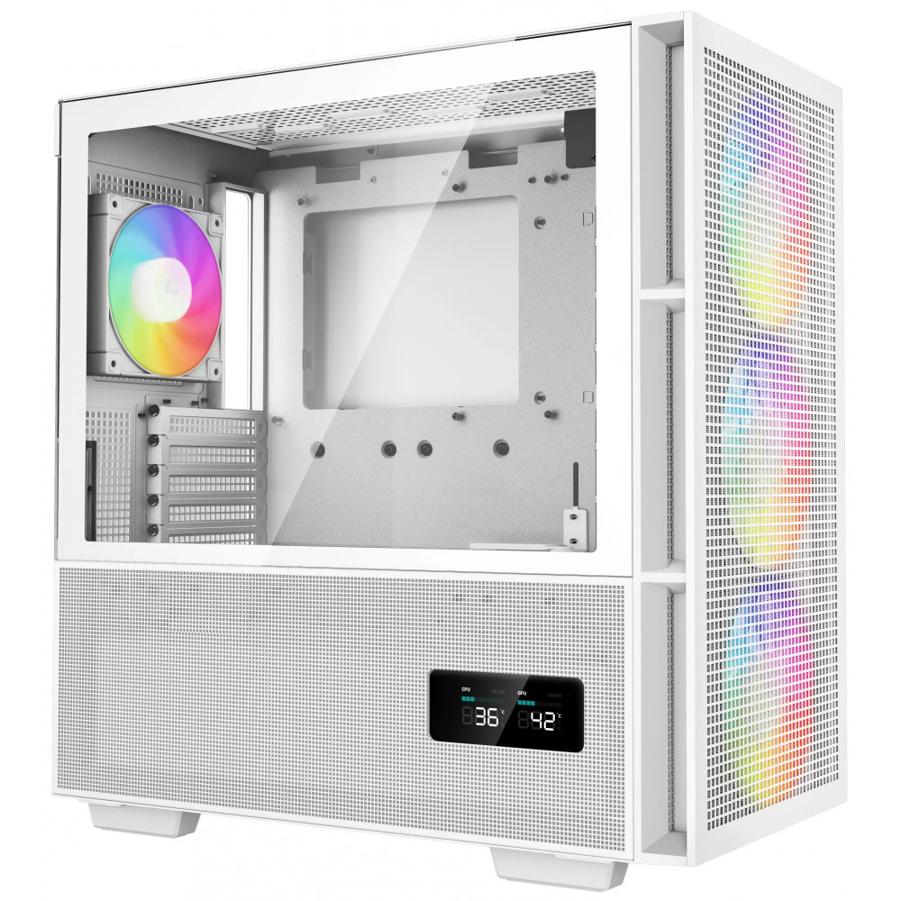 Корпус Deepcool CH560 DIGITAL WH R-CH560-WHAPE4D-G-1 Mid-Tower - миниатюра 8