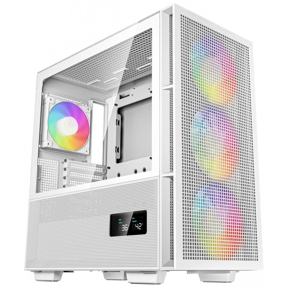Корпус Deepcool CH560 DIGITAL WH R-CH560-WHAPE4D-G-1 Mid-Tower - миниатюра 7