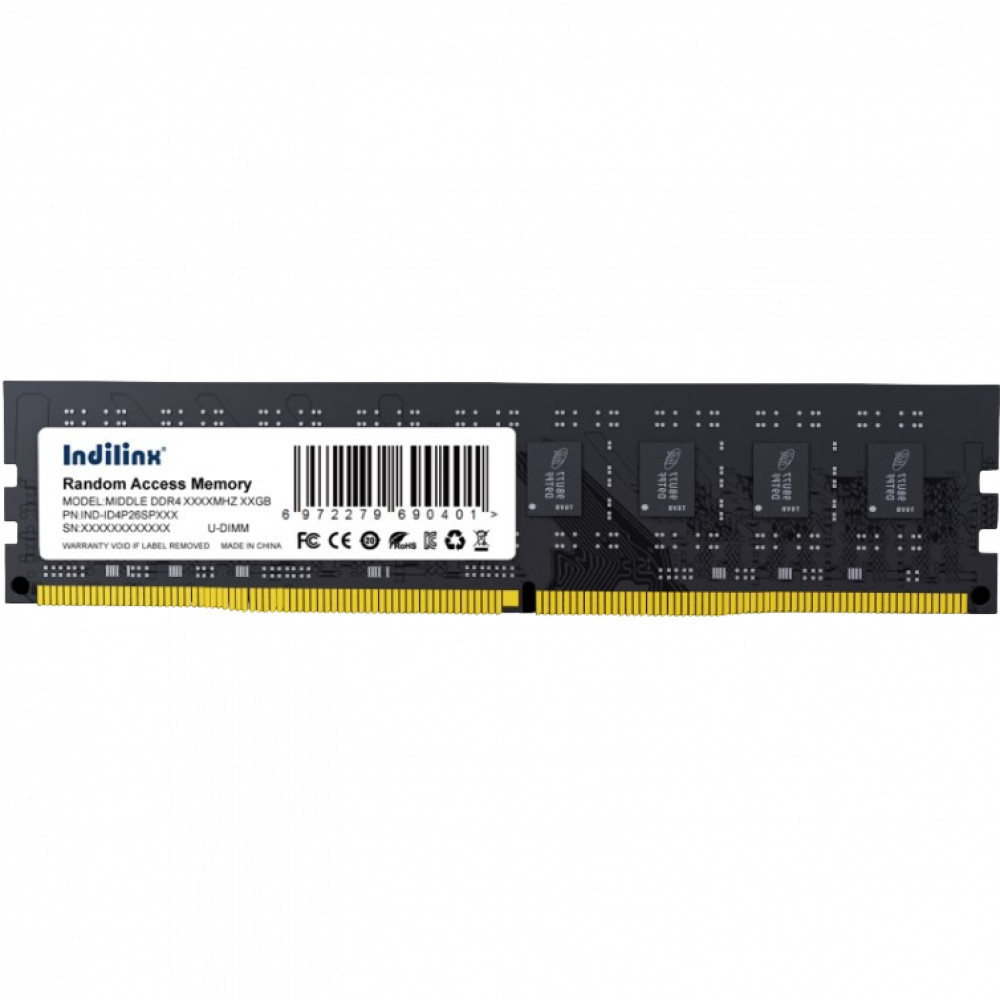 ОЗУ Indilinx ID4P32SP16X IND-ID4P32SP16X DIMM, DDR4, 16 Гб, 3200 МГц - миниатюра 2
