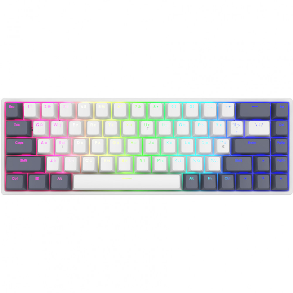 Клавиатура Dark Project One KD68B Grey KB-GSH-682-701004 Беспроводная, USB - миниатюра 4