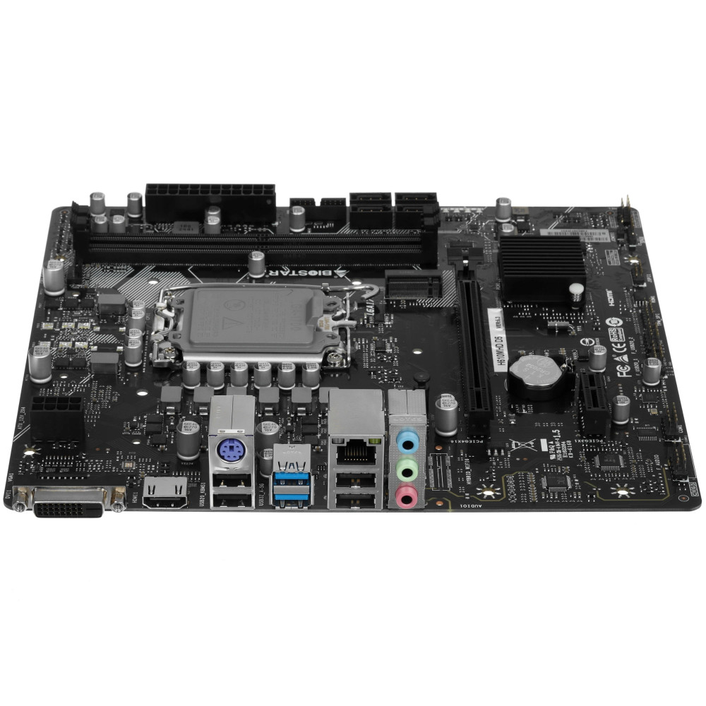 Материнская плата BIOSTAR H610MHD D5 Micro-ATX, LGA 1700 - миниатюра 6
