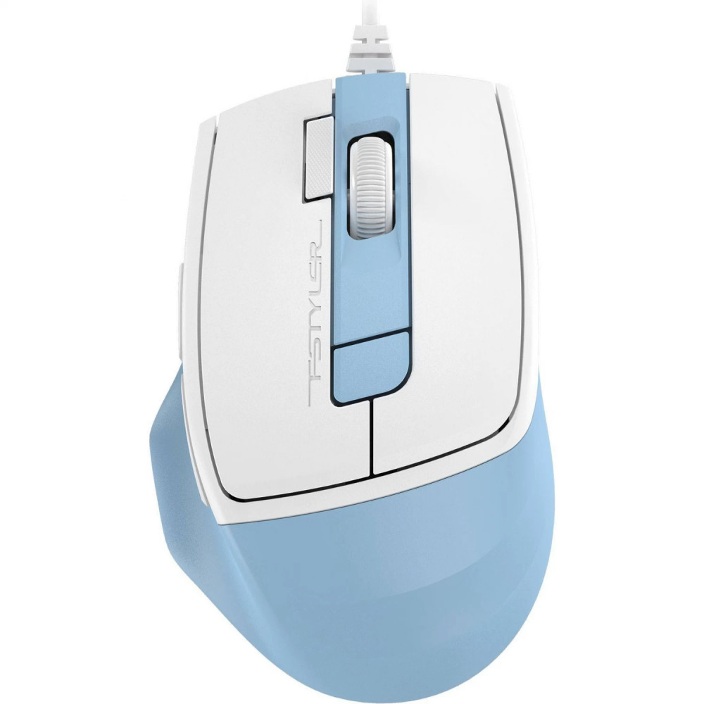 Мышь A4Tech FSTYLER FM45S AIR LCY BLUE FM45S Air Icy Blue Бюджетные, Проводная - миниатюра 9