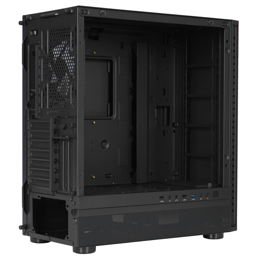 Корпус PCcooler IE200 BK C3-A500BKG1-GL Mid-Tower - миниатюра 6