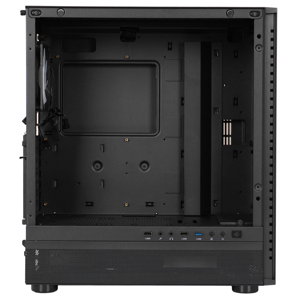 Корпус PCcooler IE200 BK C3-A500BKG1-GL Mid-Tower - миниатюра 7