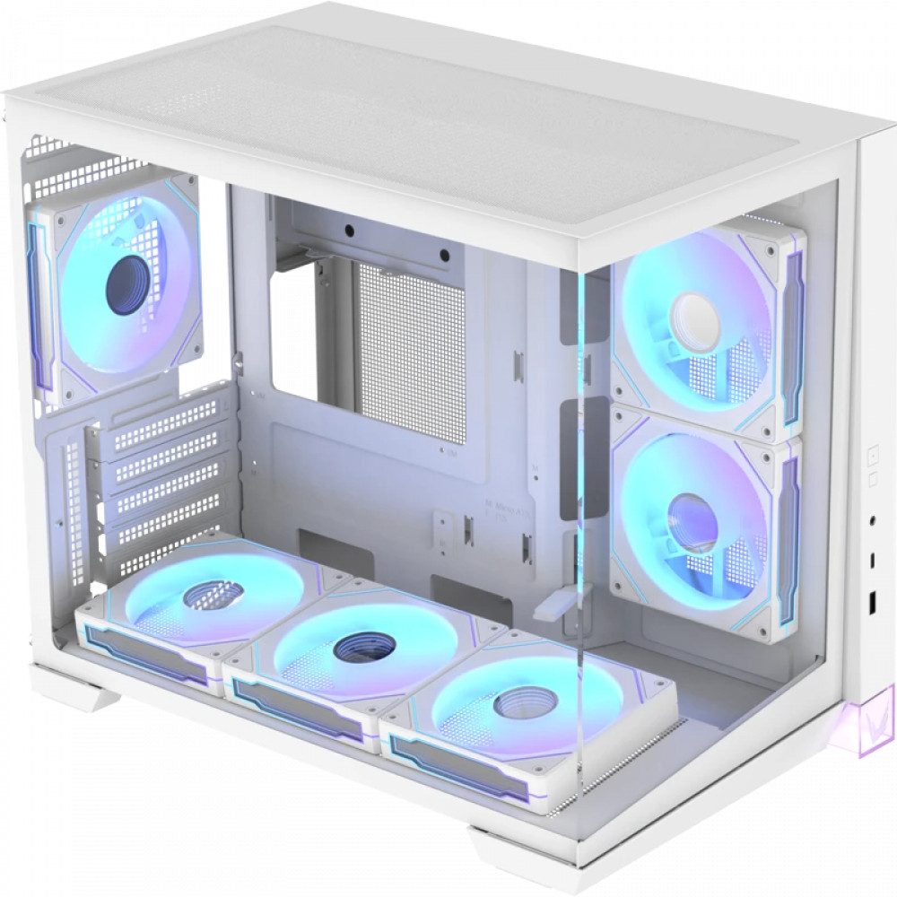 Корпус Formula Crystal Z4M Plus CRYSTAL Z4M PLUS WHITE Mini-Tower - миниатюра 5